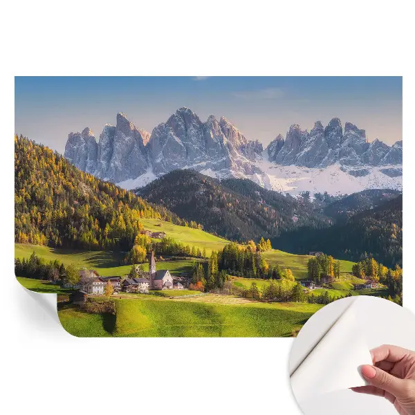 Tapet fototapet autoadeziv cu peisaj montan