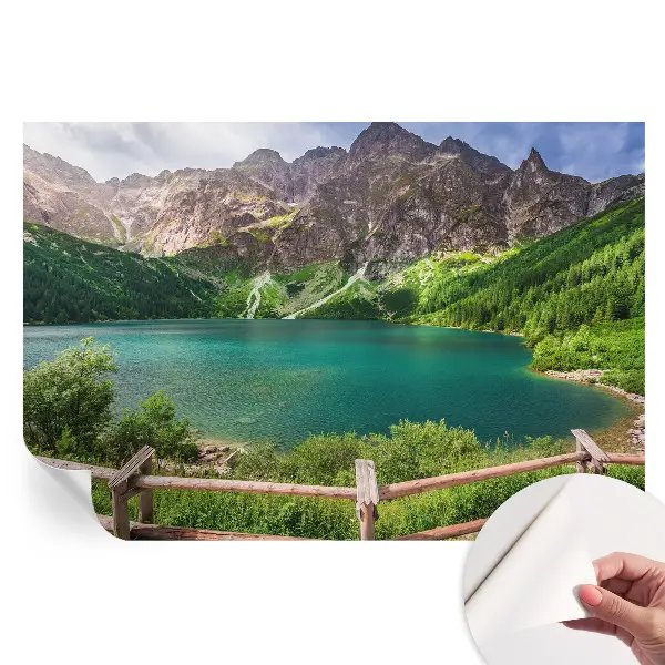 Tapet fotomural autoadeziv cu peisaj montan