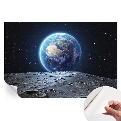 Fototapet modern pentru sufragerie Panoramă cosmică