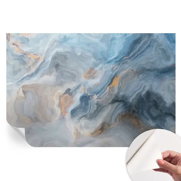 Fototapet modern pentru sufragerie cu abstracțiuni colorate