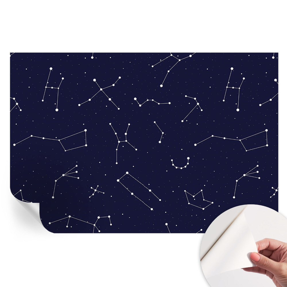 Fototapet autoadeziv pentru dormitor Astro Sky