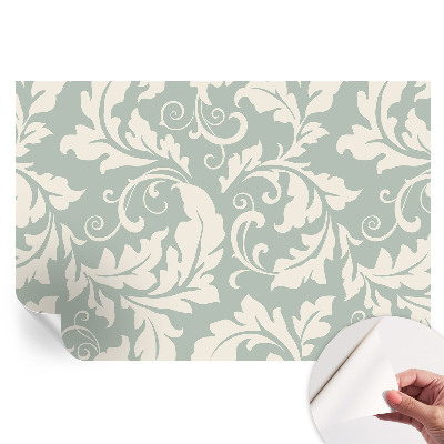 Fototapet autoadeziv pentru dormitor Frunze decorative