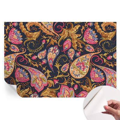 Fototapet autoadeziv Paisley colorat