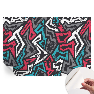 Tapet autoadeziv pentru camera de zi Mozaic abstract