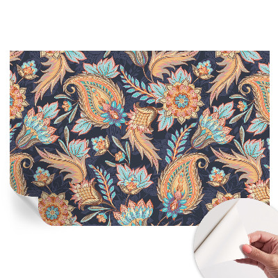 Fototapet modern pentru sufragerie Model floral