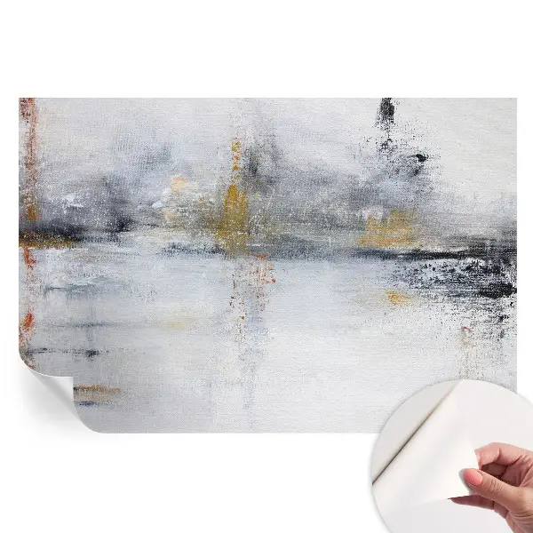 Fototapet modern pentru sufragerie Abstracție armonioasă