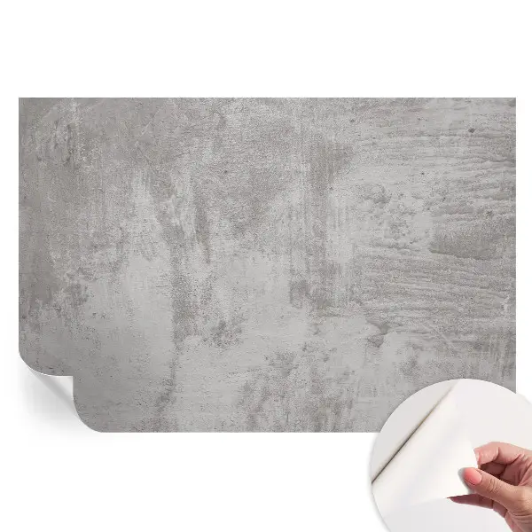 Tapet autoadeziv pentru camera de zi cu aspect de beton brut