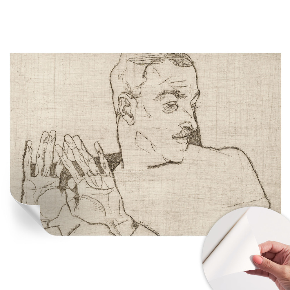 Fototapet autoadeziv pentru dormitor Un caracter distinctiv