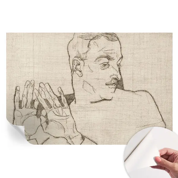 Fototapet autoadeziv pentru dormitor Un caracter distinctiv