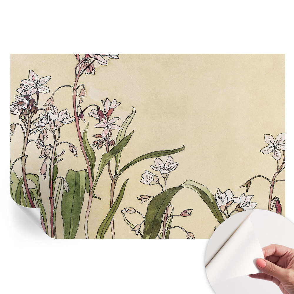 Tapet fotografic autoadeziv Eleganță florală