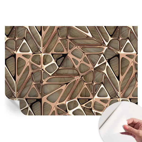 Fototapet autoadeziv cu model geometric