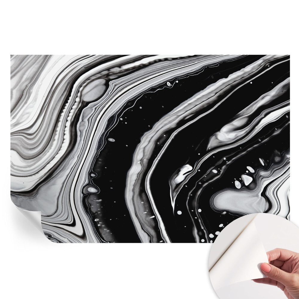 Fototapet autoadeziv cu unde monocromatice