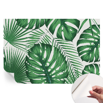 Tapet fotografic autoadeziv Frunze tropicale
