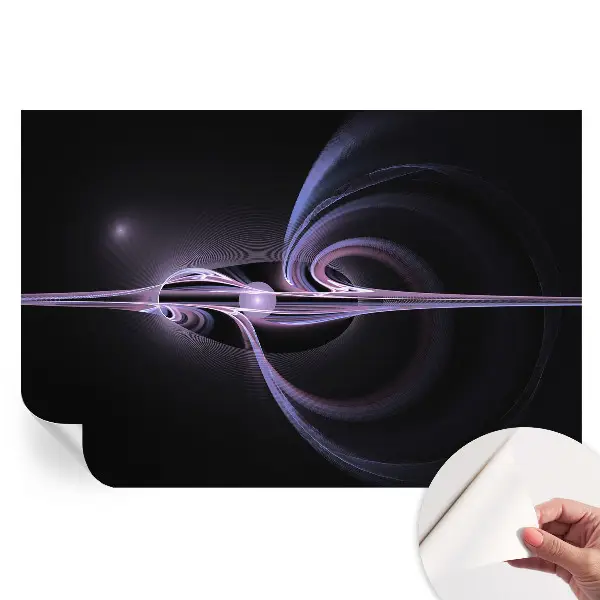 Tapet autoadeziv Abstracție cosmică pentru camera de zi