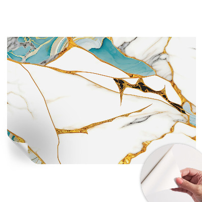 Fototapet autoadeziv pentru dormitor Eleganța marmurei