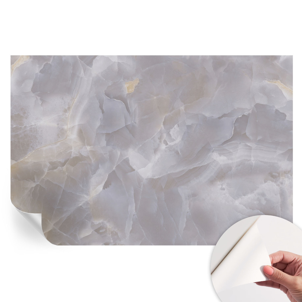 Fototapet modern pentru sufragerie Valuri de marmură