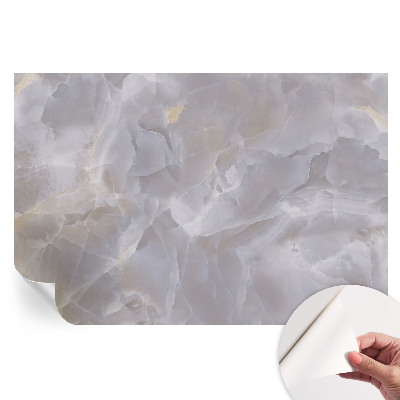 Fototapet modern pentru sufragerie Valuri de marmură