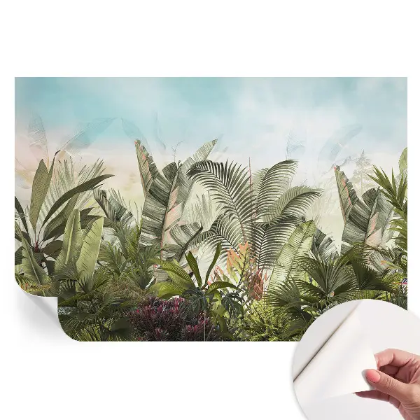 Fototapet modern Paradis tropical pentru sufragerie