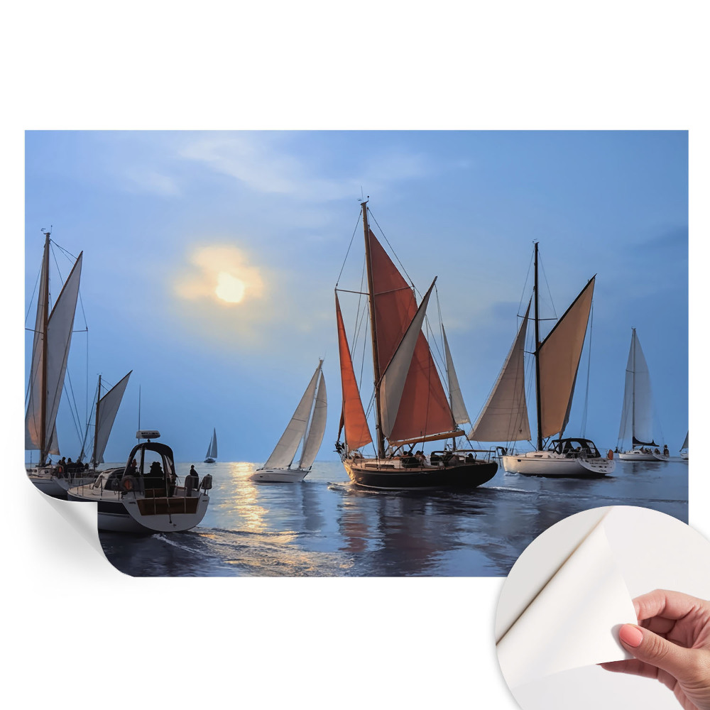 Fototapet modern pentru sufragerie Aventură pe mare