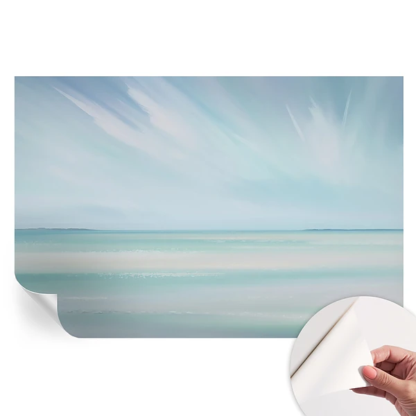 Tapet autoadeziv pentru camera de zi Mare calmă