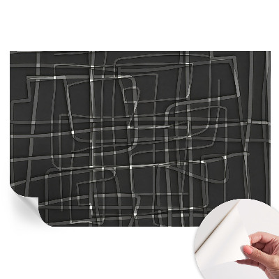 Tapet fotografic autoadeziv Linii abstracte