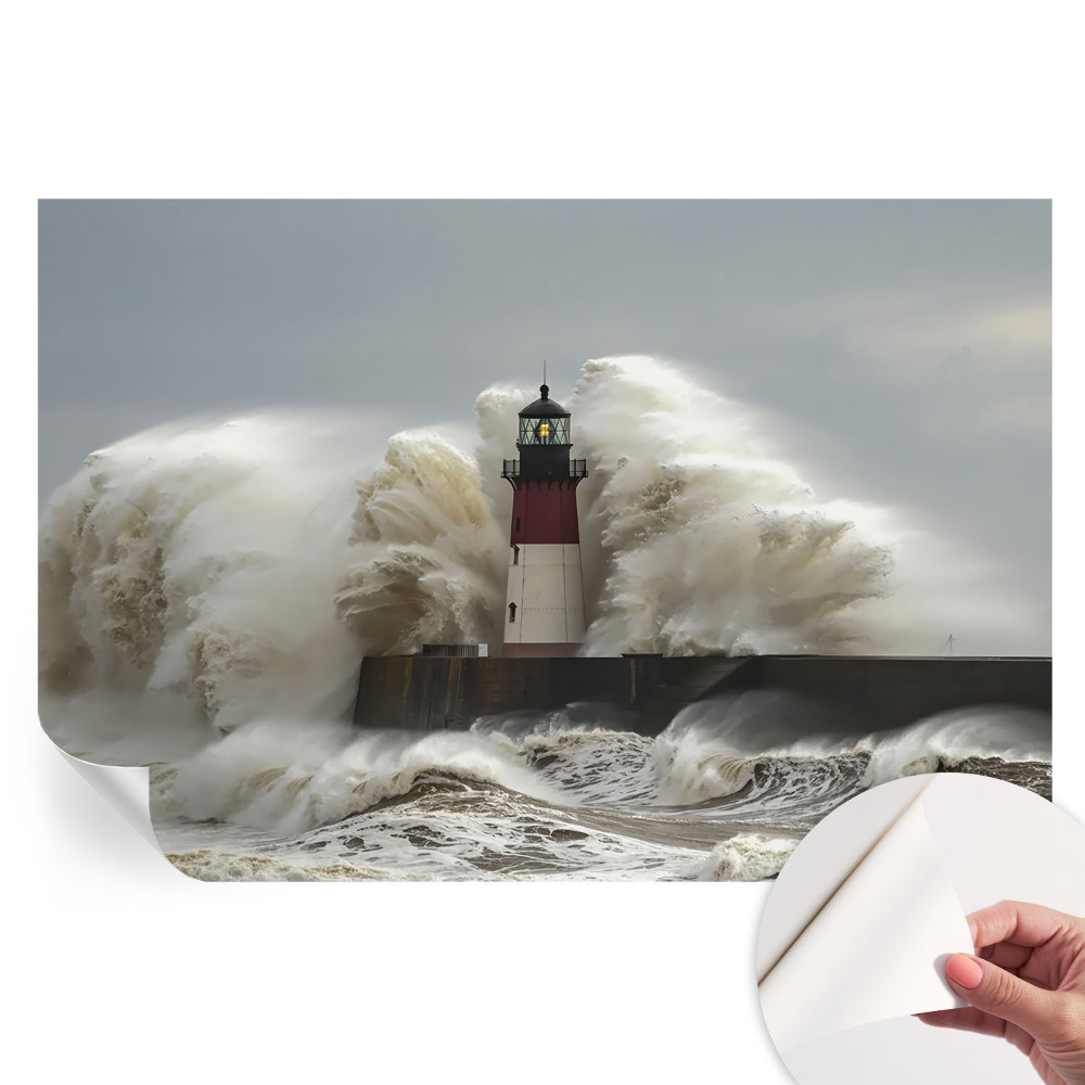 Fototapet autoadeziv Valurile mării