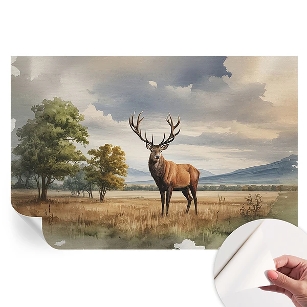 Fototapet autoadeziv Cerbi maiestuoși