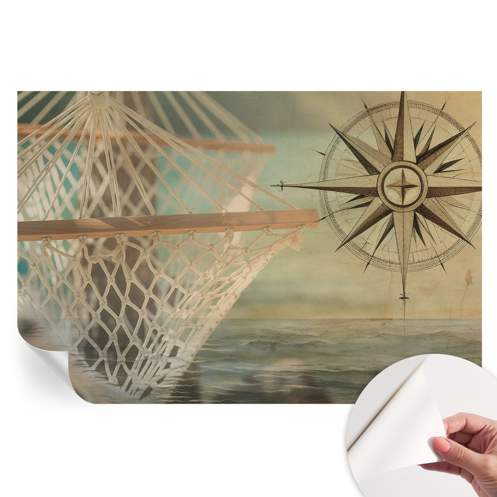 Fototapet autoadeziv pentru dormitor Relaxare la mare