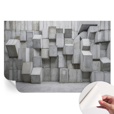 Tapet fotografic autoadeziv Blocuri de beton