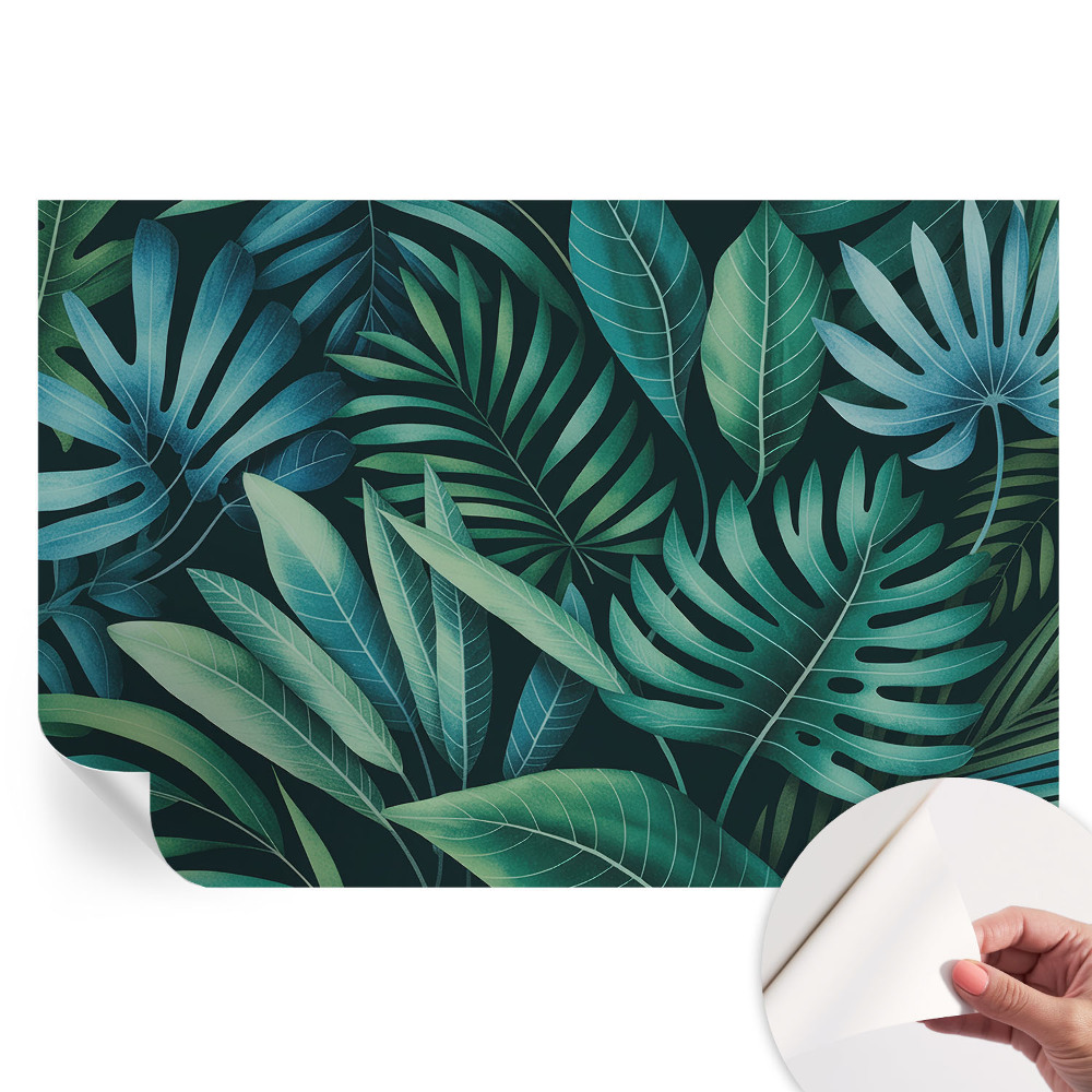 Tapet fotografic autoadeziv Frunze tropicale