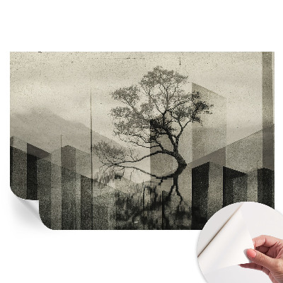 Fototapet autoadeziv pentru dormitor Eleganță brută