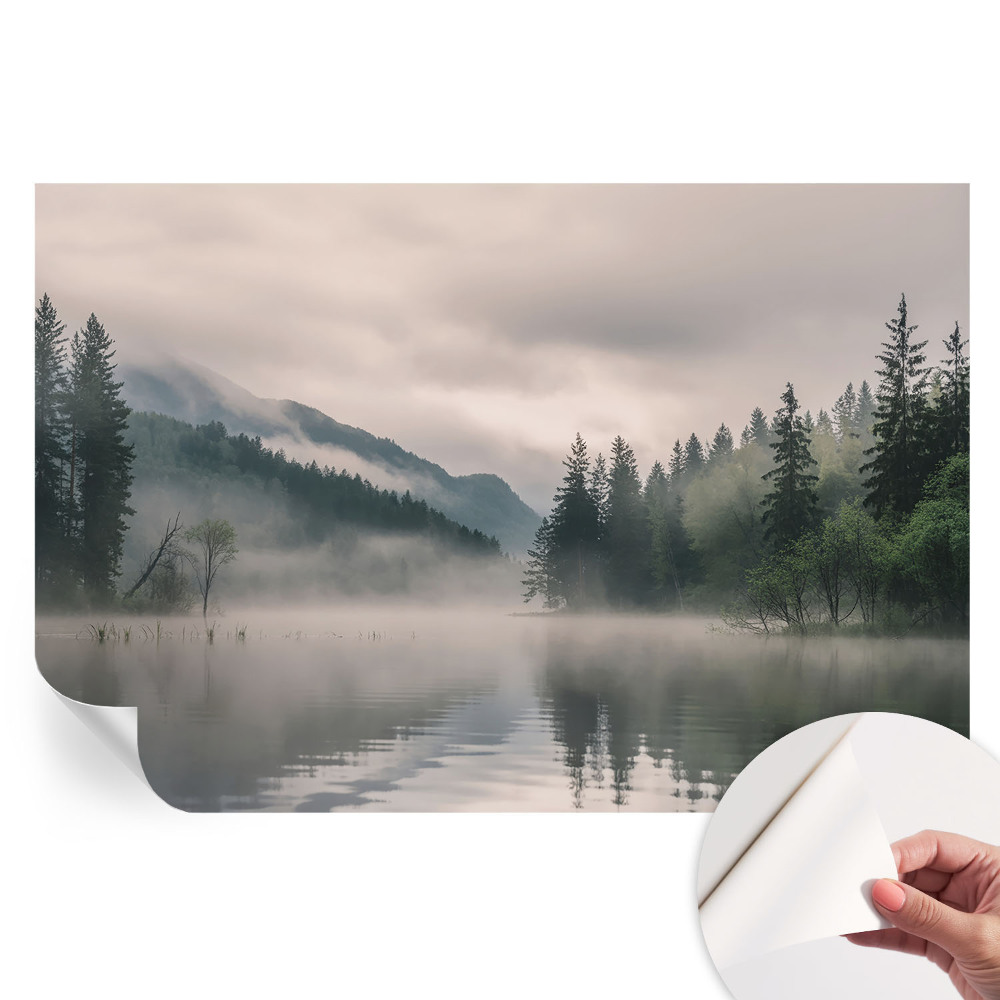 Tapet fotografic autoadeziv Lac atmosferic