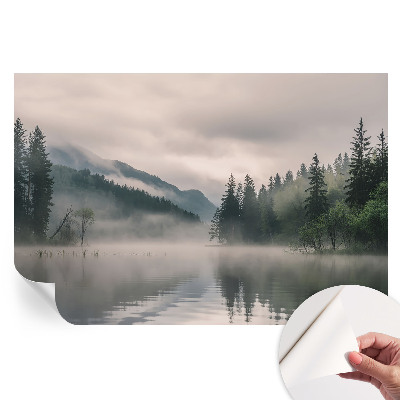 Tapet fotografic autoadeziv Lac atmosferic