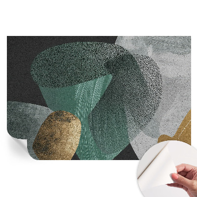 Fototapet modern pentru sufragerie Geometrie abstractă