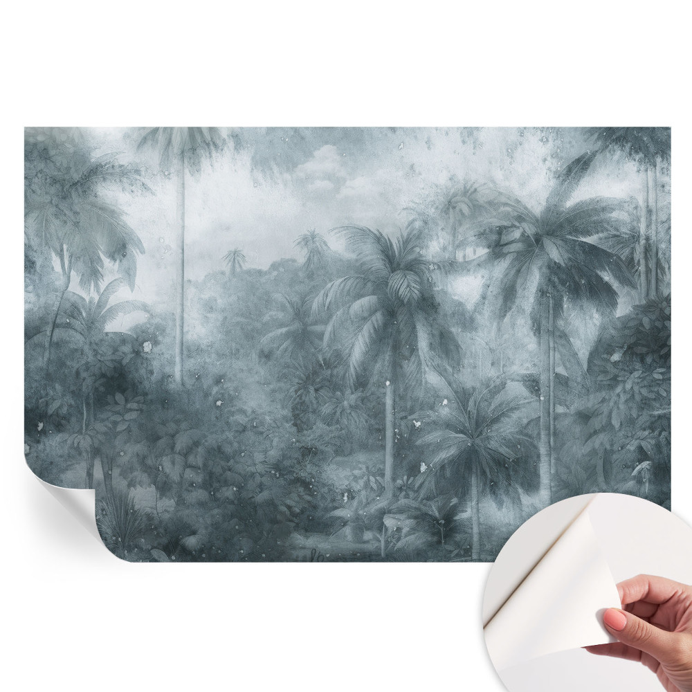 Fototapet autoadeziv cu vegetație tropicală
