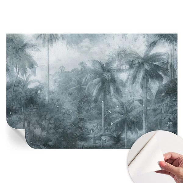 Fototapet autoadeziv cu vegetație tropicală