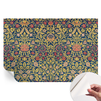Tapet autoadeziv pentru living cu model floral