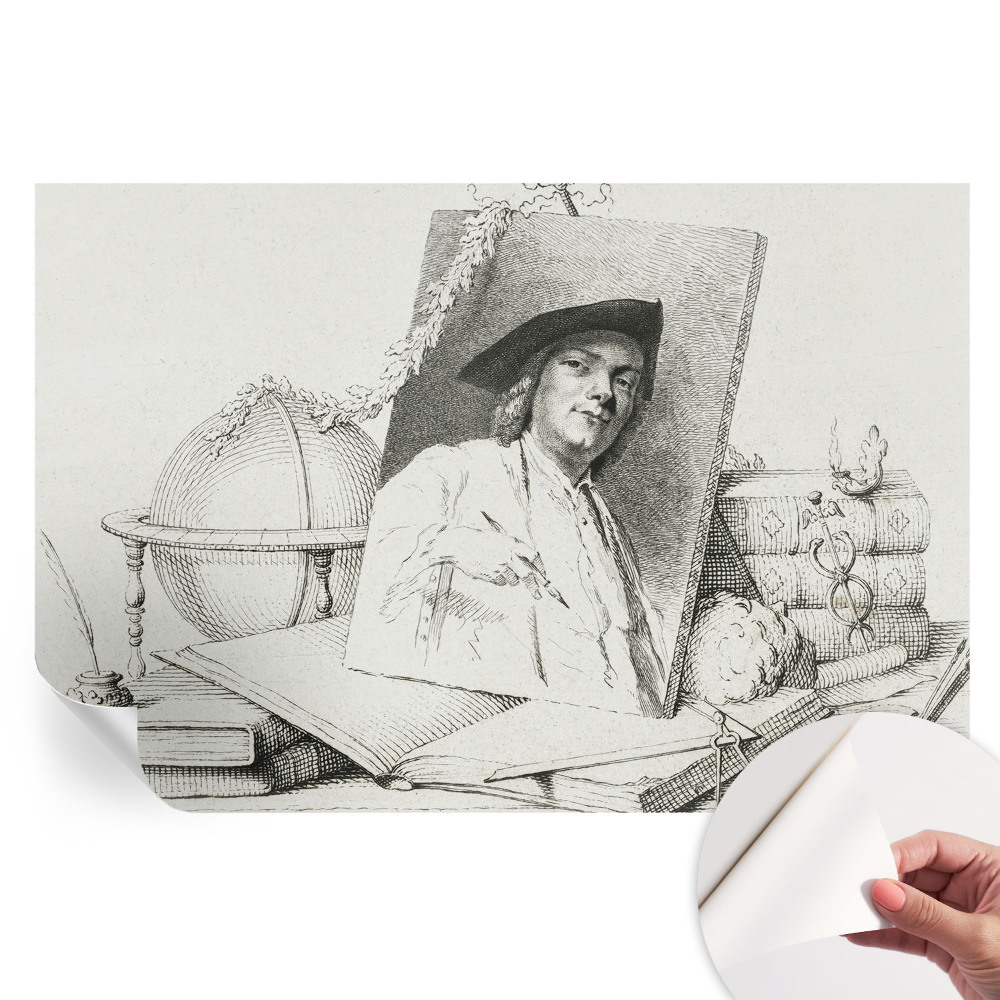 Fototapet autoadeziv pentru dormitor Portret artistic