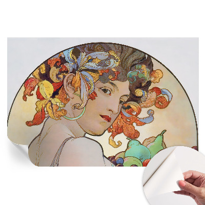 Fototapet autoadeziv model Art Nouveau colorat