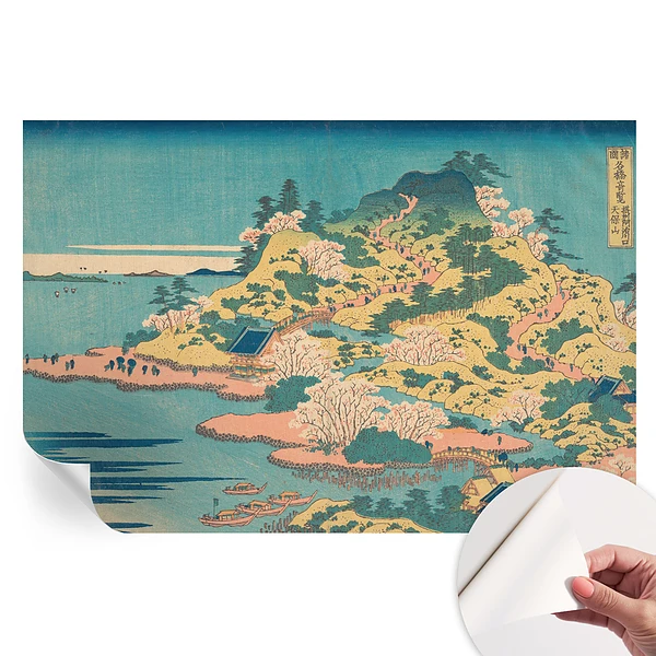 Fototapet autoadeziv cu peisaj japonez