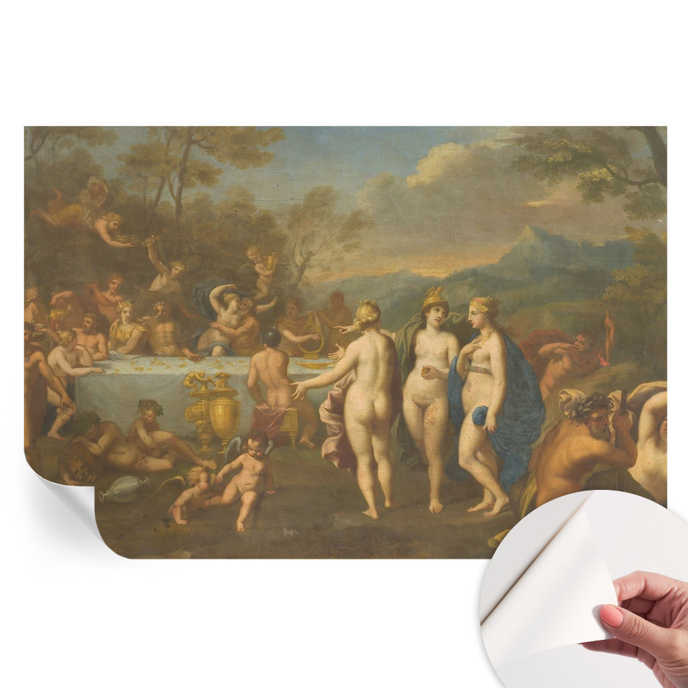 Fototapet autoadeziv pentru dormitor Sărbătoare antică