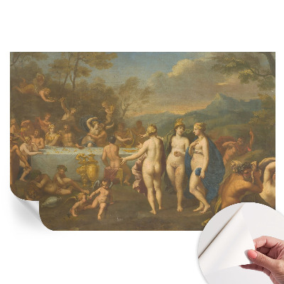 Fototapet autoadeziv pentru dormitor Sărbătoare antică