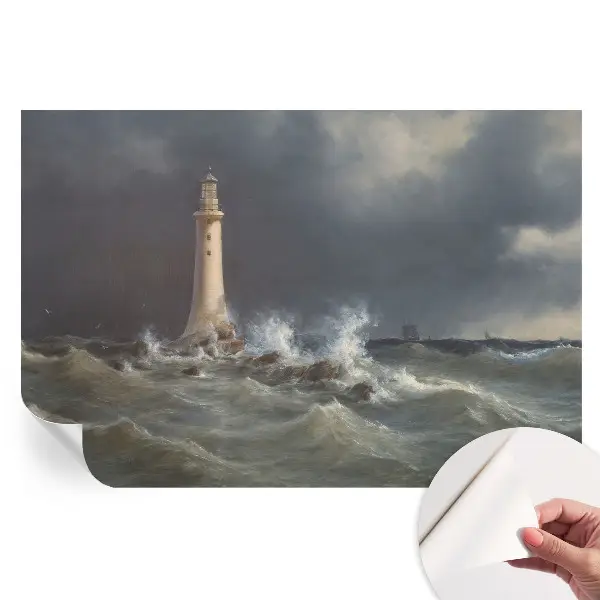 Fototapet modern Furtuni maritime pentru sufragerie