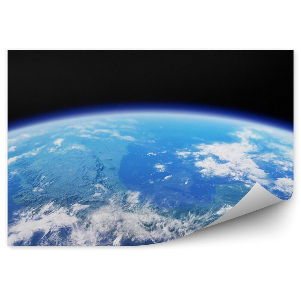 Fototapet Planeta Pământ Continente Oceane