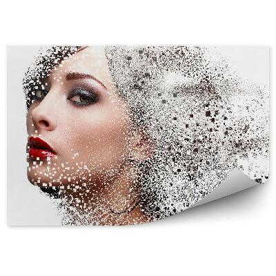 Fototapet perete Porter femei pătrate abstracte