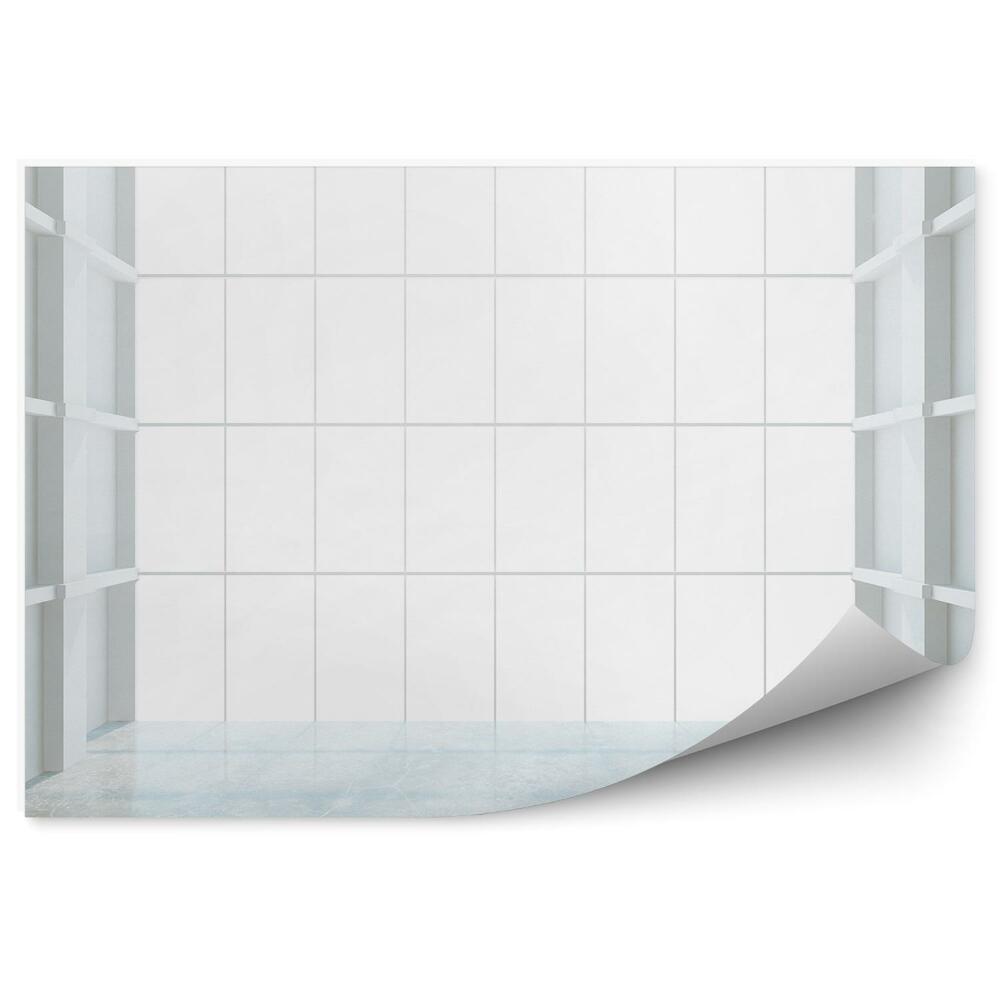 Fototapet vintage Cameră Goală Cu Gresie