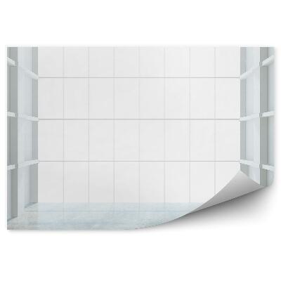 Fototapet vintage Cameră Goală Cu Gresie