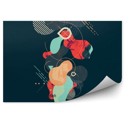 Fototapet vintage Fundal geometric modern