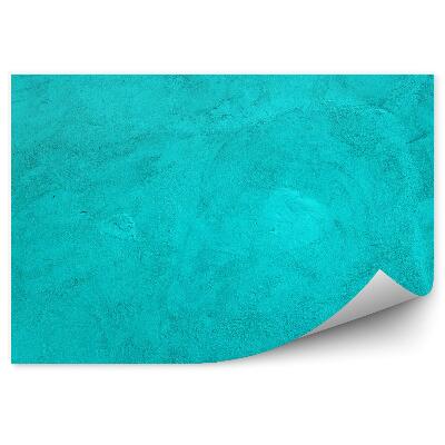 Decor fototapet Perete Exterior Din Beton Turcoaz