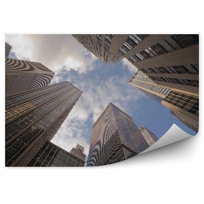 Fototapet pentru perete Zgârie-Nori Manhattan New York Nori